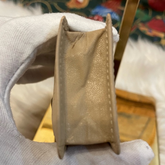 Burberry Tan Leather Phone Sleeve, Cigarette Case or Cosmetic Case - Picture 10 of 11